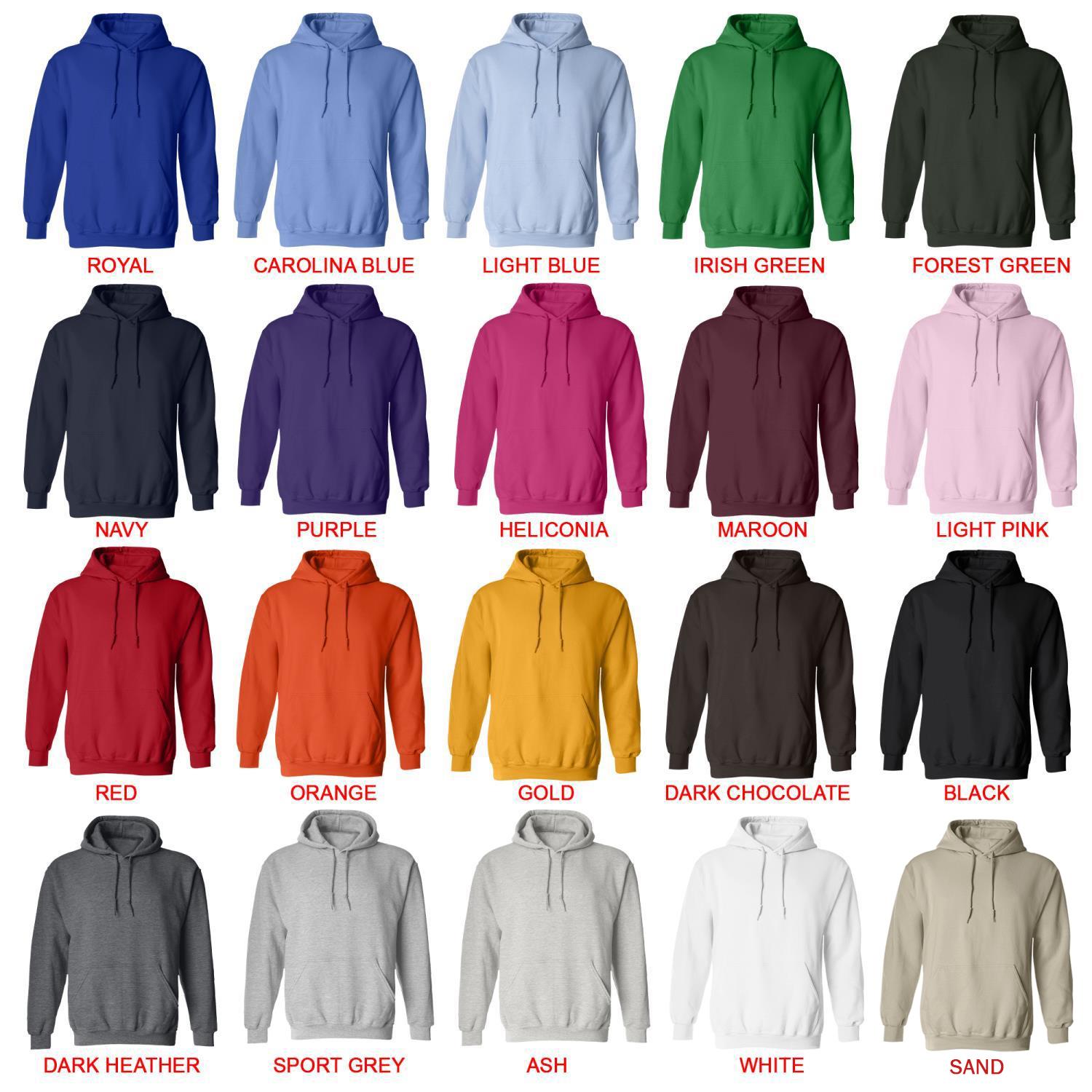 hoodie color chart - Eagles Band Merch