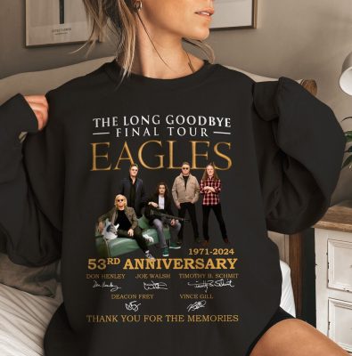 Eagles Band Sweatshirt Final Tour 53rd - Eagles Band Merch