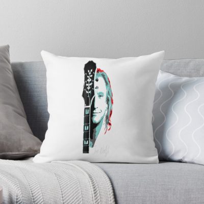 New Joe Walsh Eagles Band Throw Pillow - Eagles Band Merch